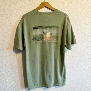 The Mountain Golf Graphic Short Sleeve Tee Shirt Green Men’s L